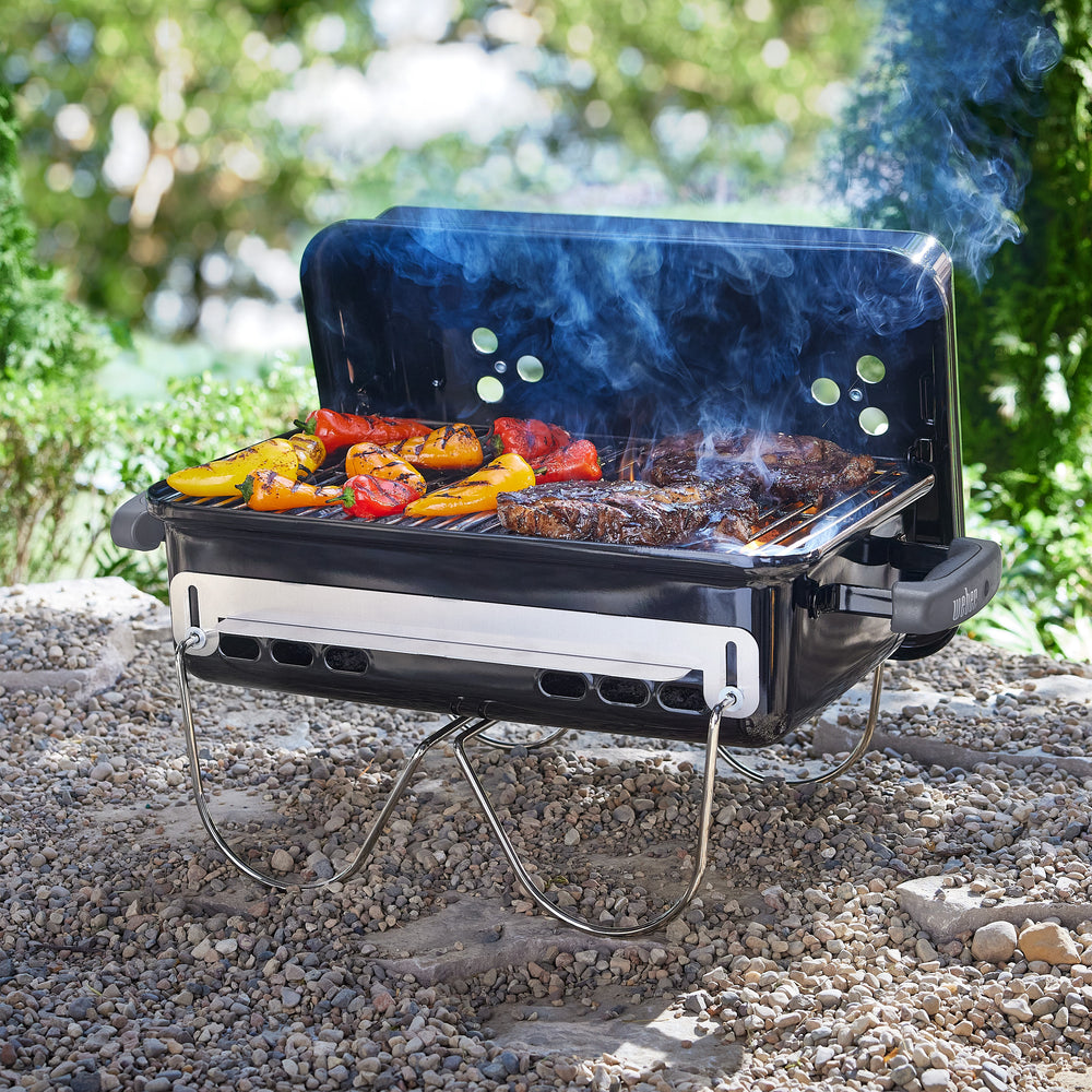 Asador de carbón Go-Anywhere
