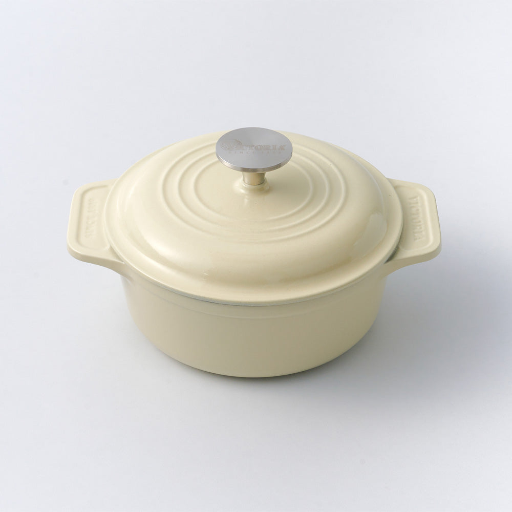 Batería Sable White 4 piezas – hierro fundido esmaltado