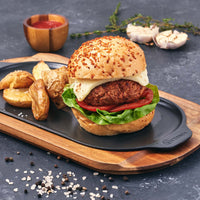 Plancha ovalada 34 × 17 cm – hierro fundido esmaltado