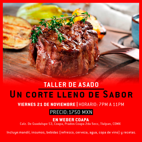 Taller de Asado - Un corte Lleno de Sabor - 21 Noviembre