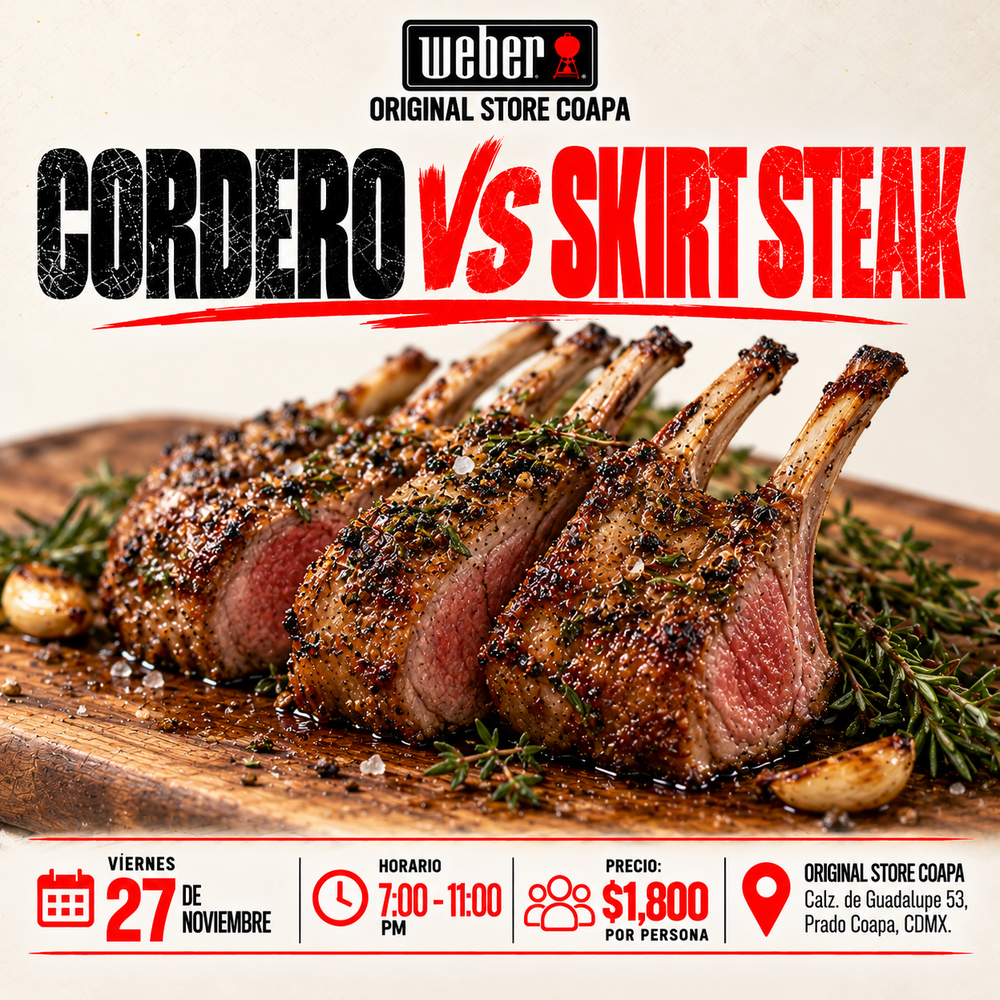 Curso: Cordero vs Skirt Steak