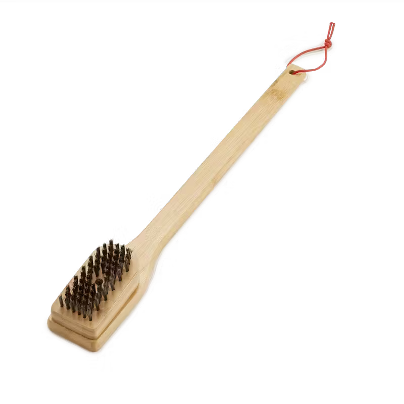 Cepillo de bambú 45.7 cm - Para parrillas y asadores
