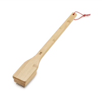 Cepillo de bambú 45.7 cm - Para parrillas y asadores