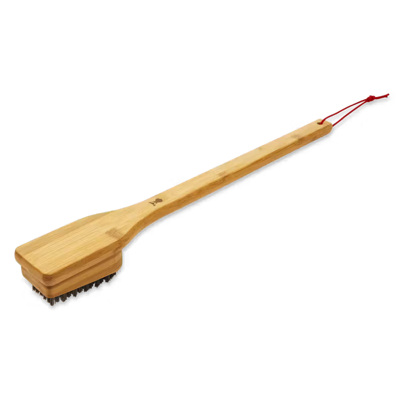 Cepillo de bambú 45.7 cm - Para parrillas y asadores
