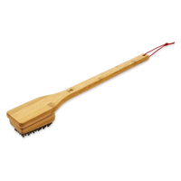Cepillo de bambú 45.7 cm - Para parrillas y asadores
