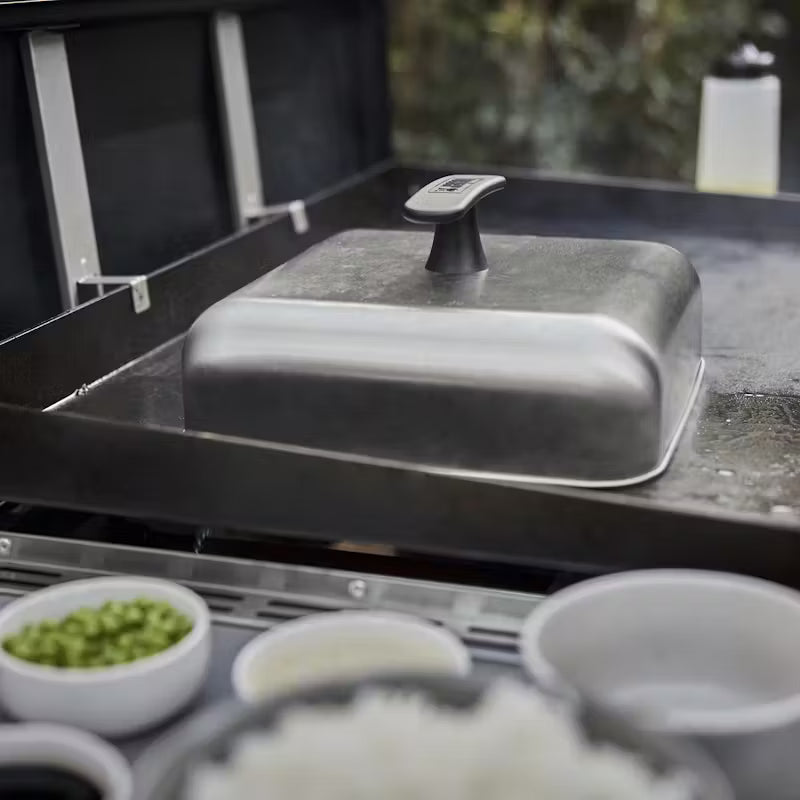 Tapa para hamburguesas
