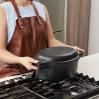 Olla dutch oven ovalado 5.7 L – hierro fundido esmaltado