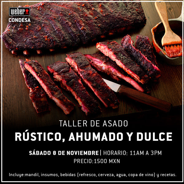 Taller de Asado - Rústico, ahumado y dulce