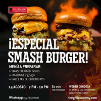 ¡ESPECIAL DE SMASH BURGER!