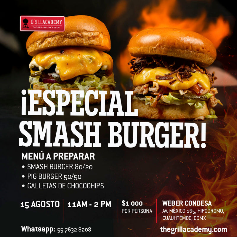 ¡ESPECIAL DE SMASH BURGER!