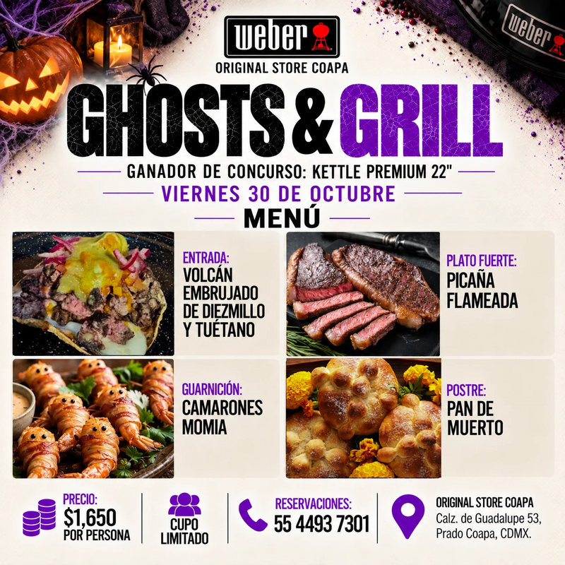 Curso: Ghosts & Grill