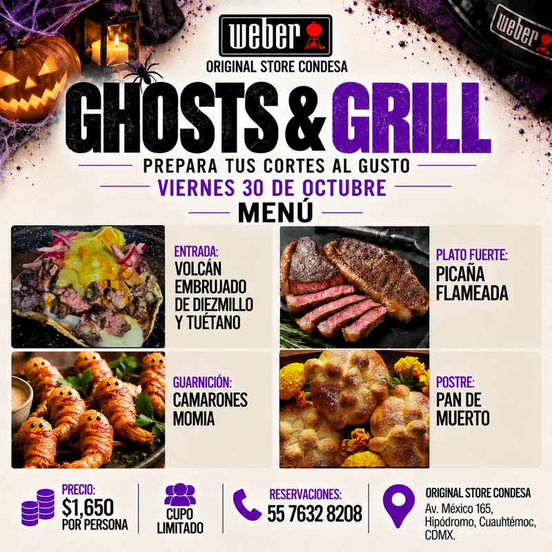 Curso: Ghosts & Grill