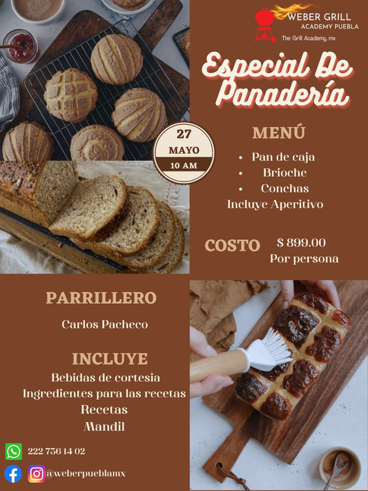 The Grill Academy Puebla: Especial de Panadería