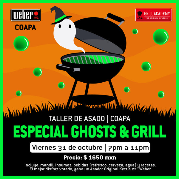 Taller de Asado - Especial Ghosts & Grill