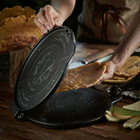 Tortilladora Heavy Duty 25 cm – hierro fundido curado