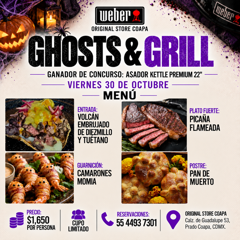 Curso: Ghosts & Grill