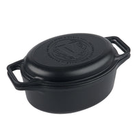 Olla dutch oven ovalado 5.7 L – hierro fundido esmaltado