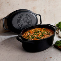 Olla dutch oven ovalado 5.7 L – hierro fundido esmaltado