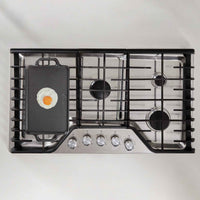 Plancha reversible 33 × 21 cm – hierro fundido