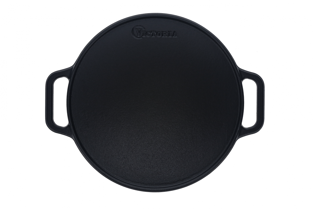 Plancha reversible 32 cm – hierro fundido esmaltado