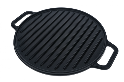 Plancha reversible 32 cm – hierro fundido esmaltado