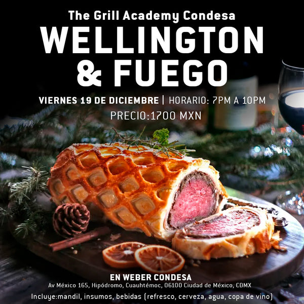 Wellington & Fuego - Taller de Asado - 19 Diciembre