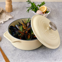 Olla dutch oven Sable 1.9 L – hierro fundido esmaltado