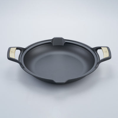 Sartén Signature paellera 33 cm – hierro fundido curado