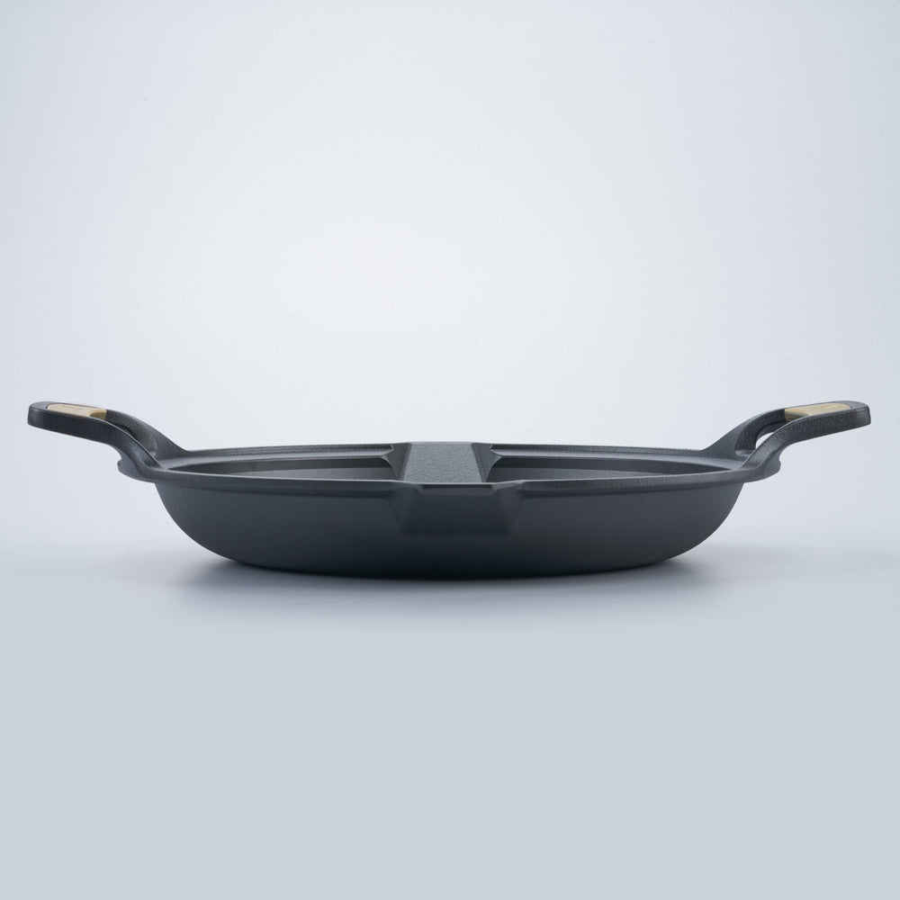 Sartén Signature paellera 33 cm – hierro fundido curado