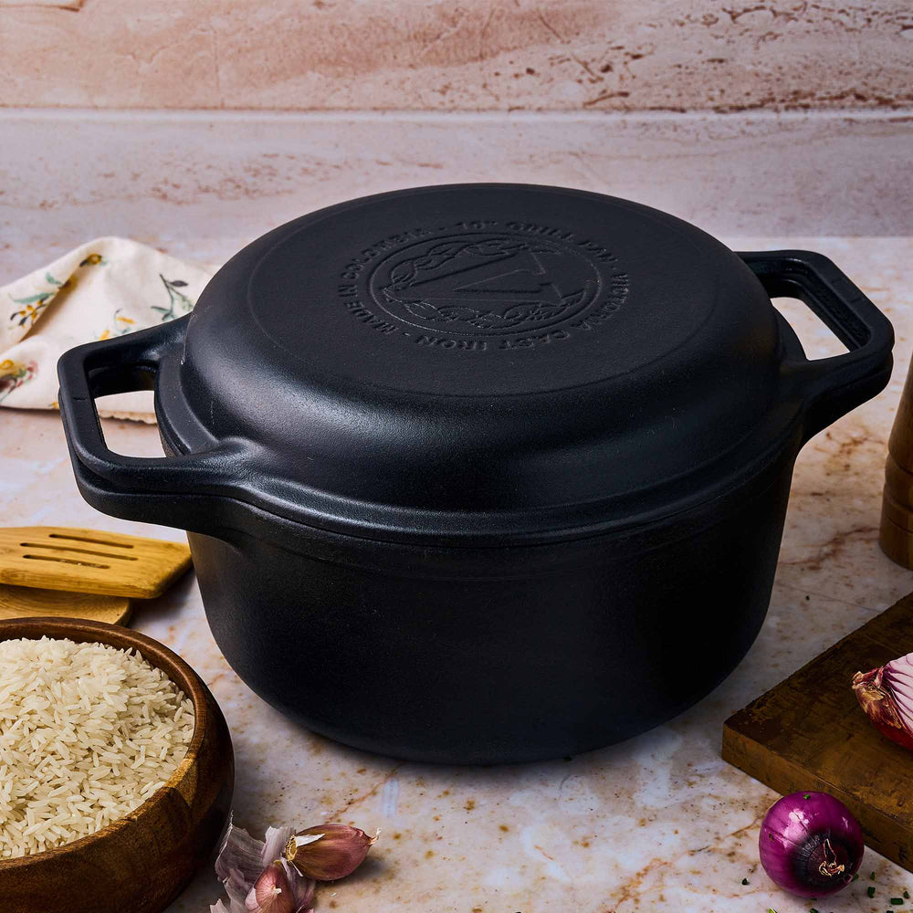 Olla combo cooker 5.7 L – hierro fundido