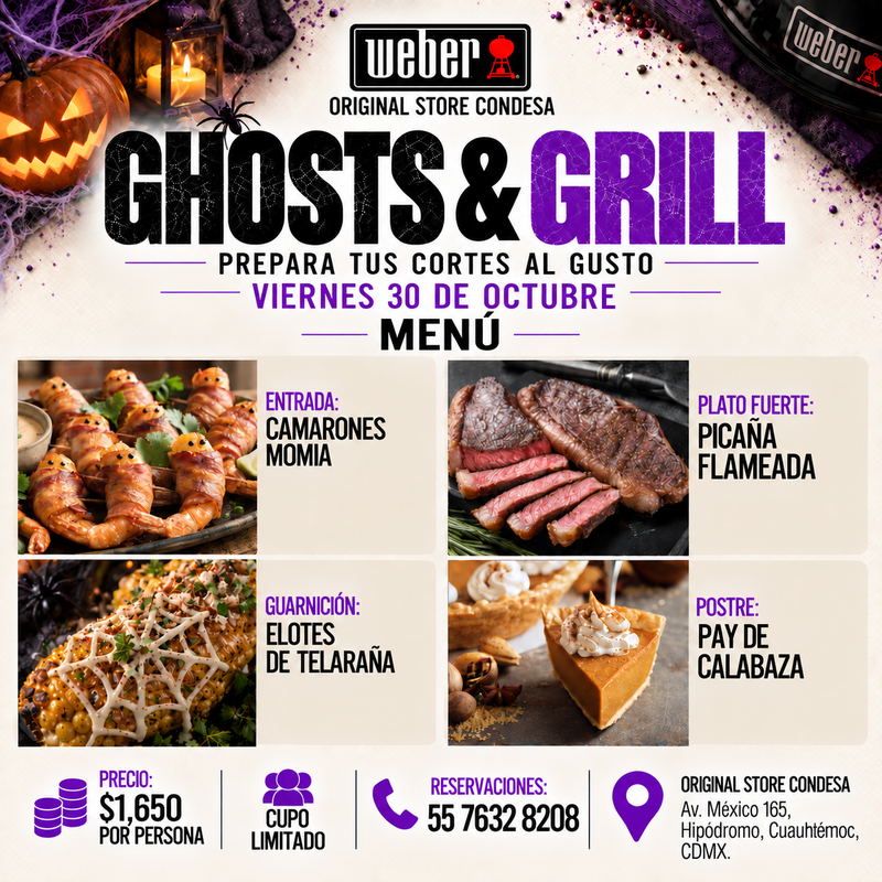 Curso: Ghosts & Grill