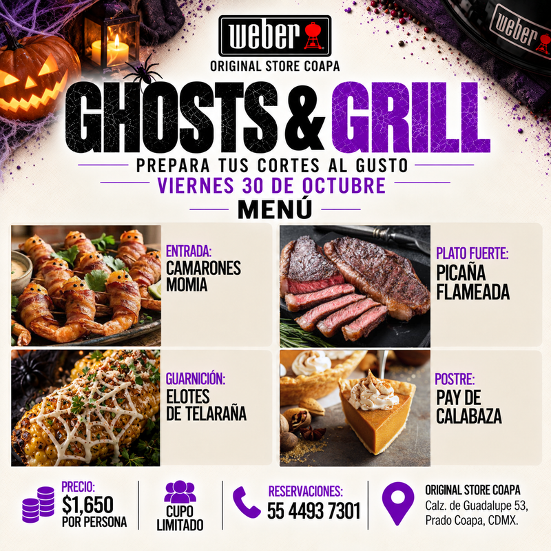 Curso: Ghosts & Grill