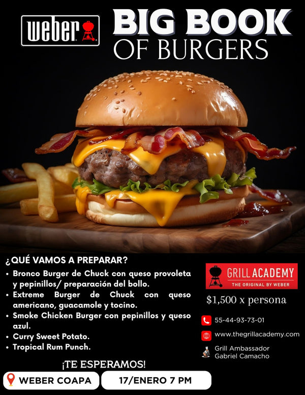 17 de Enero: Weber Book of Burgers