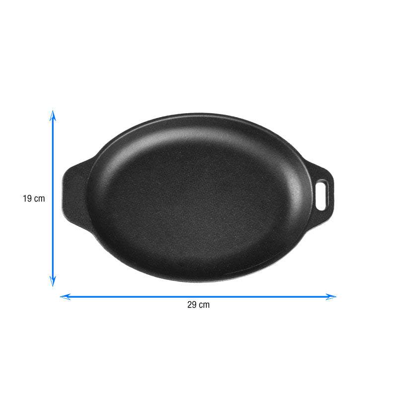 Bandeja ovalada 29 × 19 cm – hierro fundido esmaltado