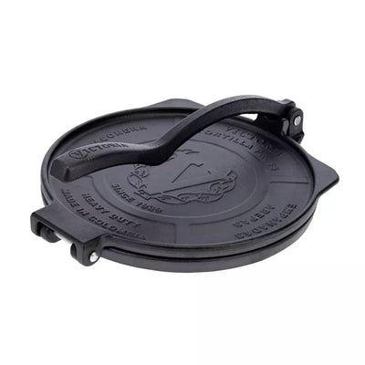 Tortilladora Heavy Duty 25 cm – hierro fundido curado