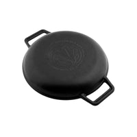 Sartén doble asa grill 25 cm – hierro fundido esmaltado
