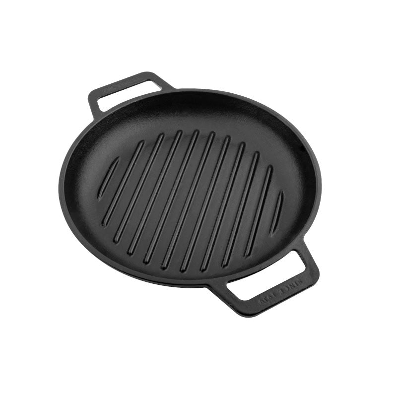 Sartén doble asa grill 25 cm – hierro fundido esmaltado