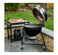 Asador de carbón Summit® Kamado E6 Negro
