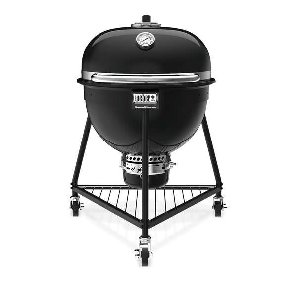 Asador de carbón Summit® Kamado E6 Negro